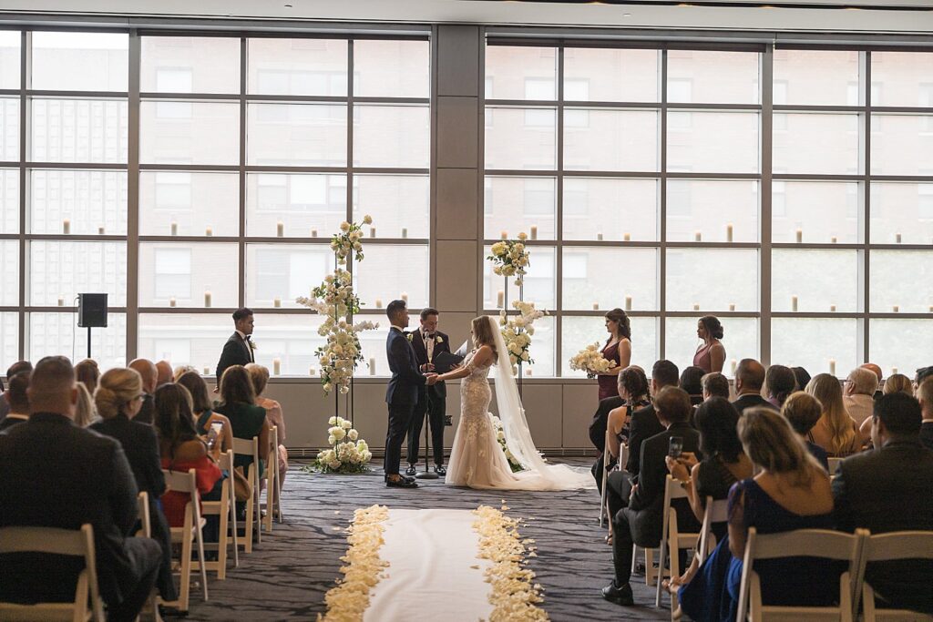 w hotel jersey city wedding ceremony