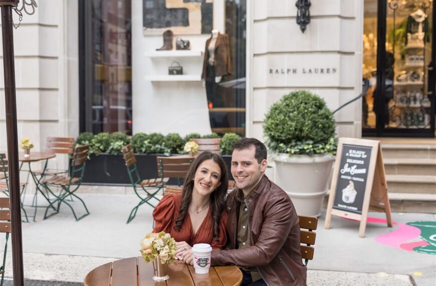 Central Park Engagement Photos | Mia Alex