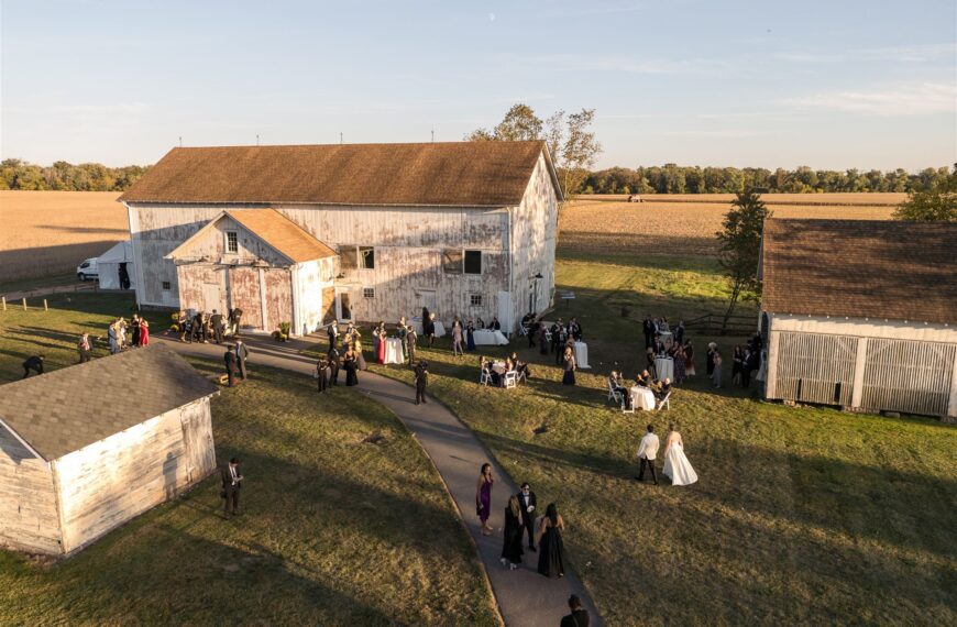 Updike Farmstead Wedding Reception