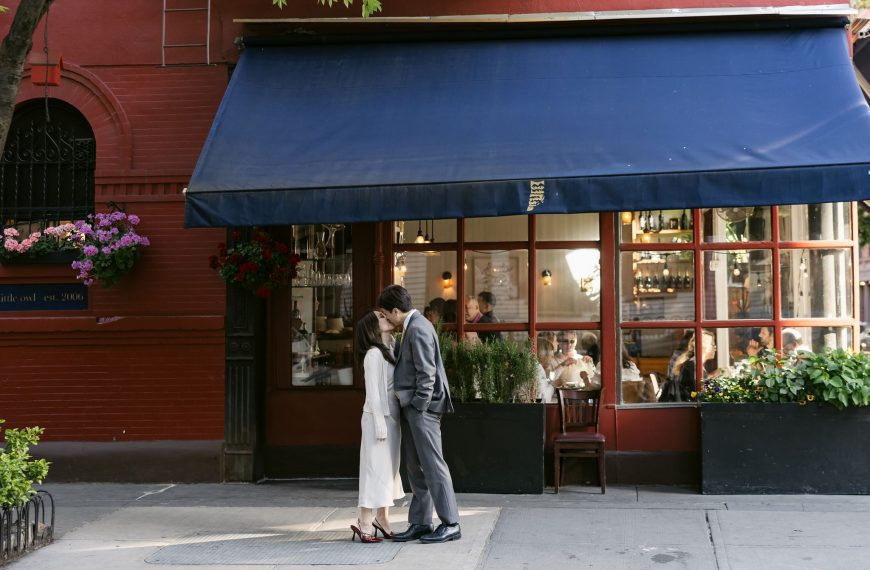 West Village Engagement Session – Rena & Eugene