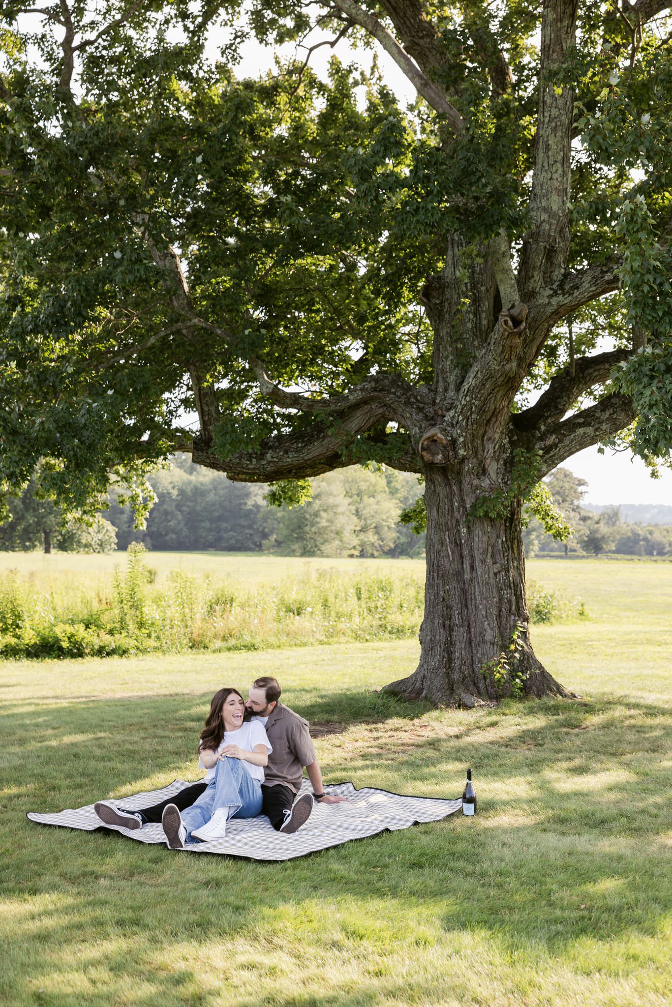 Engagement Session at Waveny Park